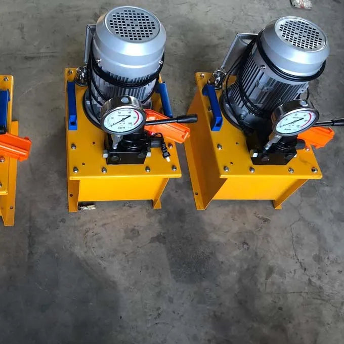 Pressure Testing Equipment 3KW High Pressure Oil Pump Hydraulic Pump and Cylinder 1500W Electric Pump for Post Tension