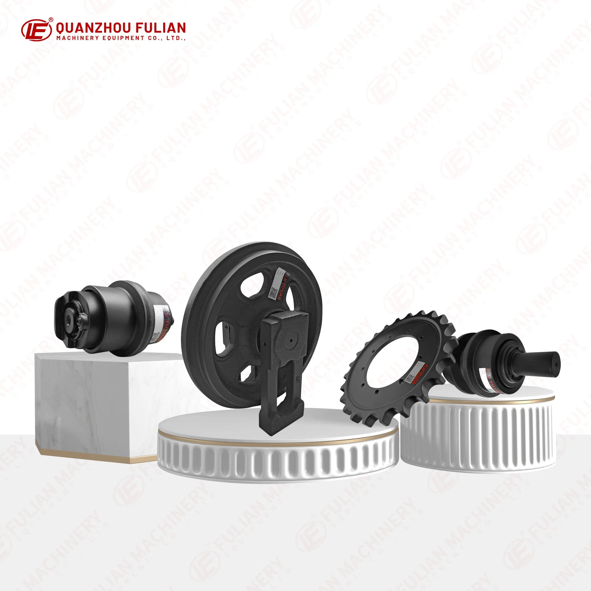 PC18MR Mini Excavator Undercarriage Parts Track Bottom Roller Drive Sprocket Idler Wheel for Komatsu PC18MR-3
