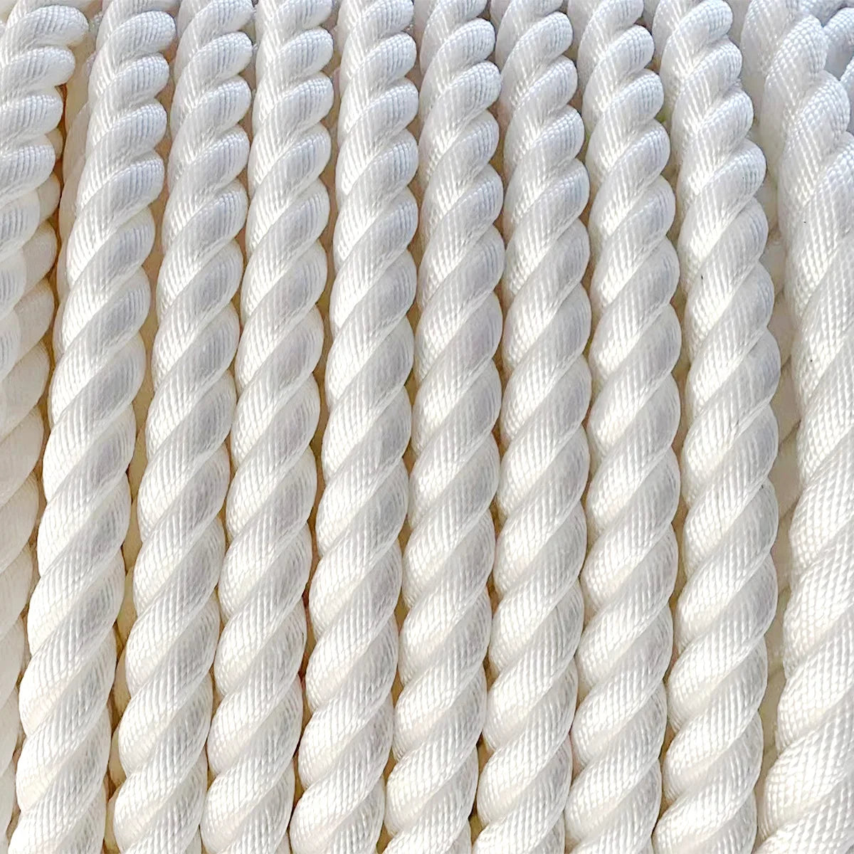 Factory Direct Thickness Natural Poly Nylon Danline Rope Twisted Rope for Dock Decorative Packaging