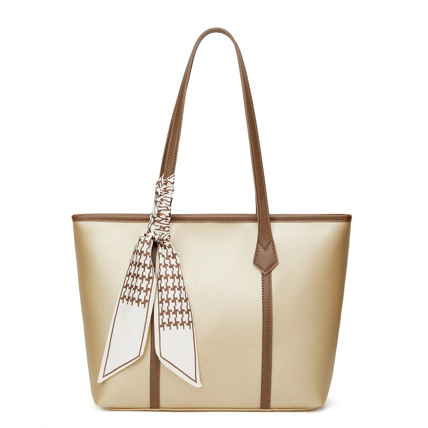 New 2024 Summer Designer Silk Scarf Big Handbags Fashion Bag for Women Pu Leather Tote Bag Female Latest Ladies Hand Bags