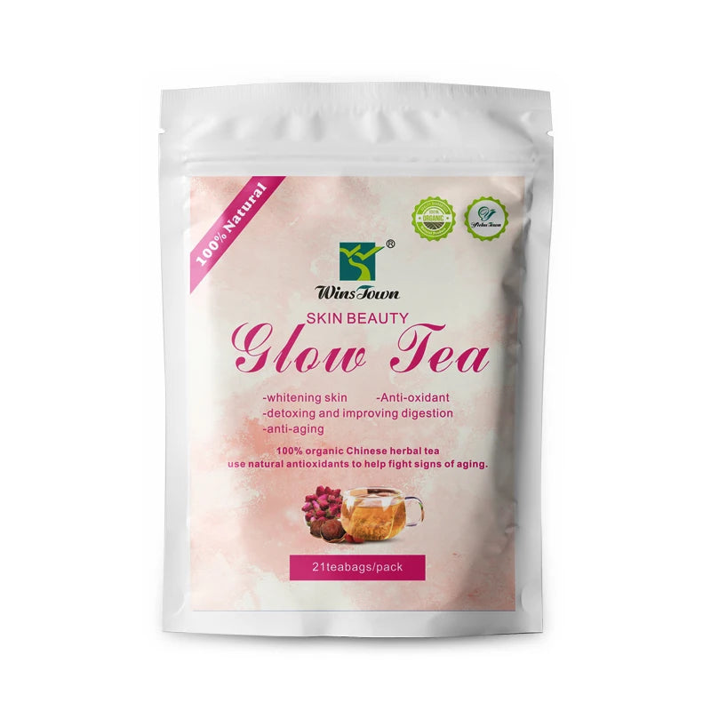Winstown Skin Beauty Whitening Glow Tea 7 Days Natural Herbal Anti Aging Lightening Tea Skin Whitening Tea