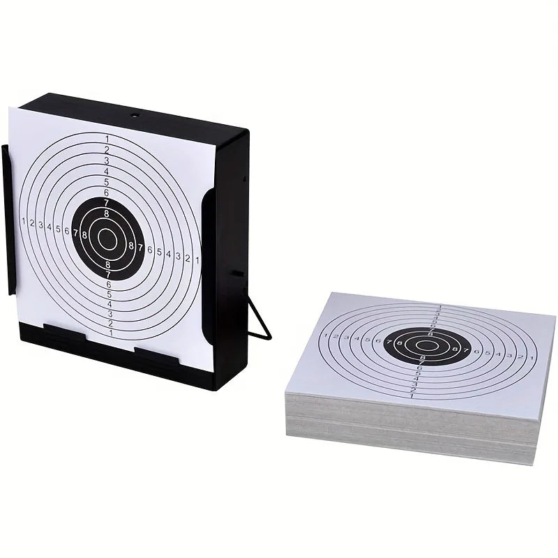 5.5X5.5 Inch Non Adhesive Indoor and Outdoor Circular Practice Paper Shooting Target