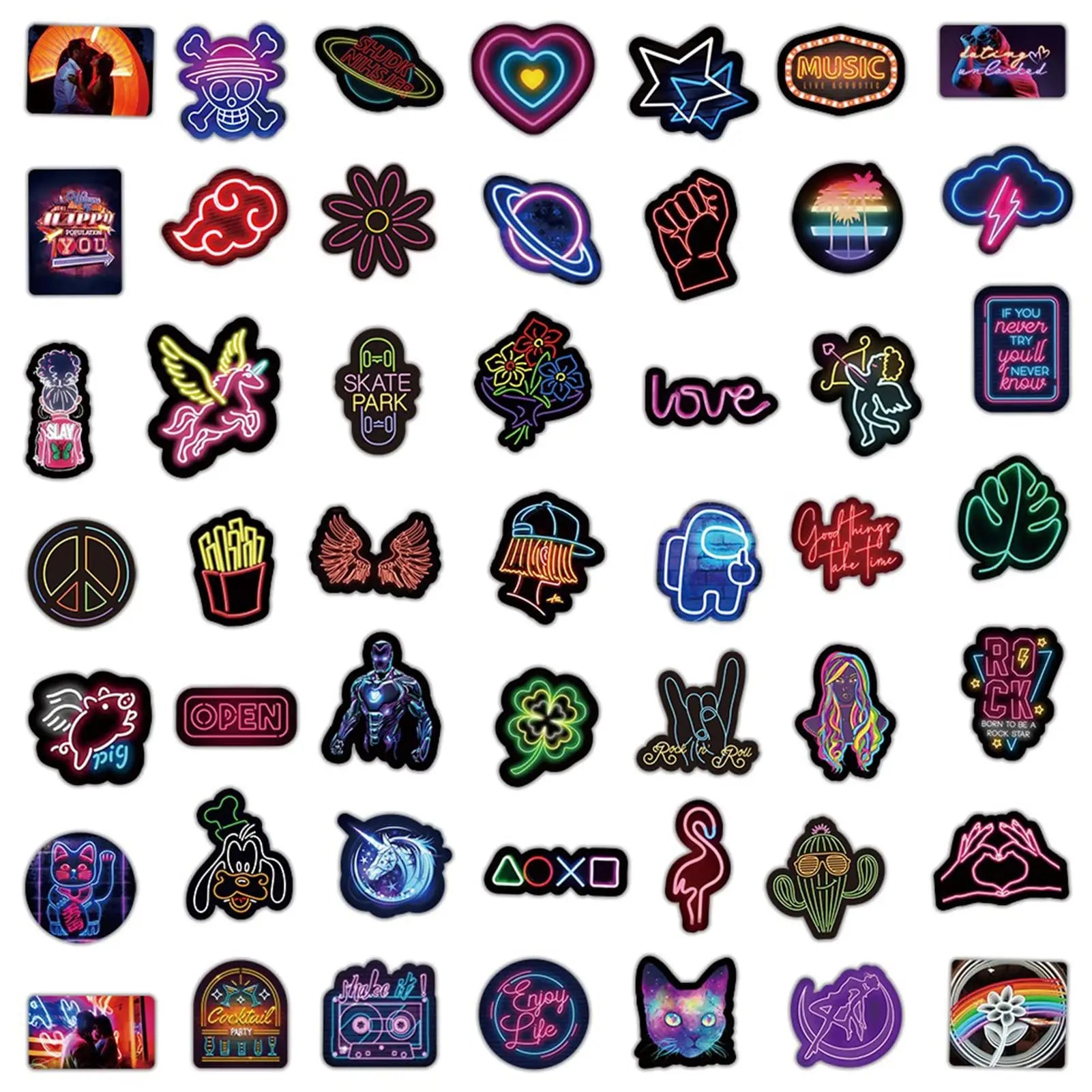 Custom Waterproof Vinyl Sticker Printing Shiny Reflective Stickers Print Laser Film Holographic Adhesive Label Stickers
