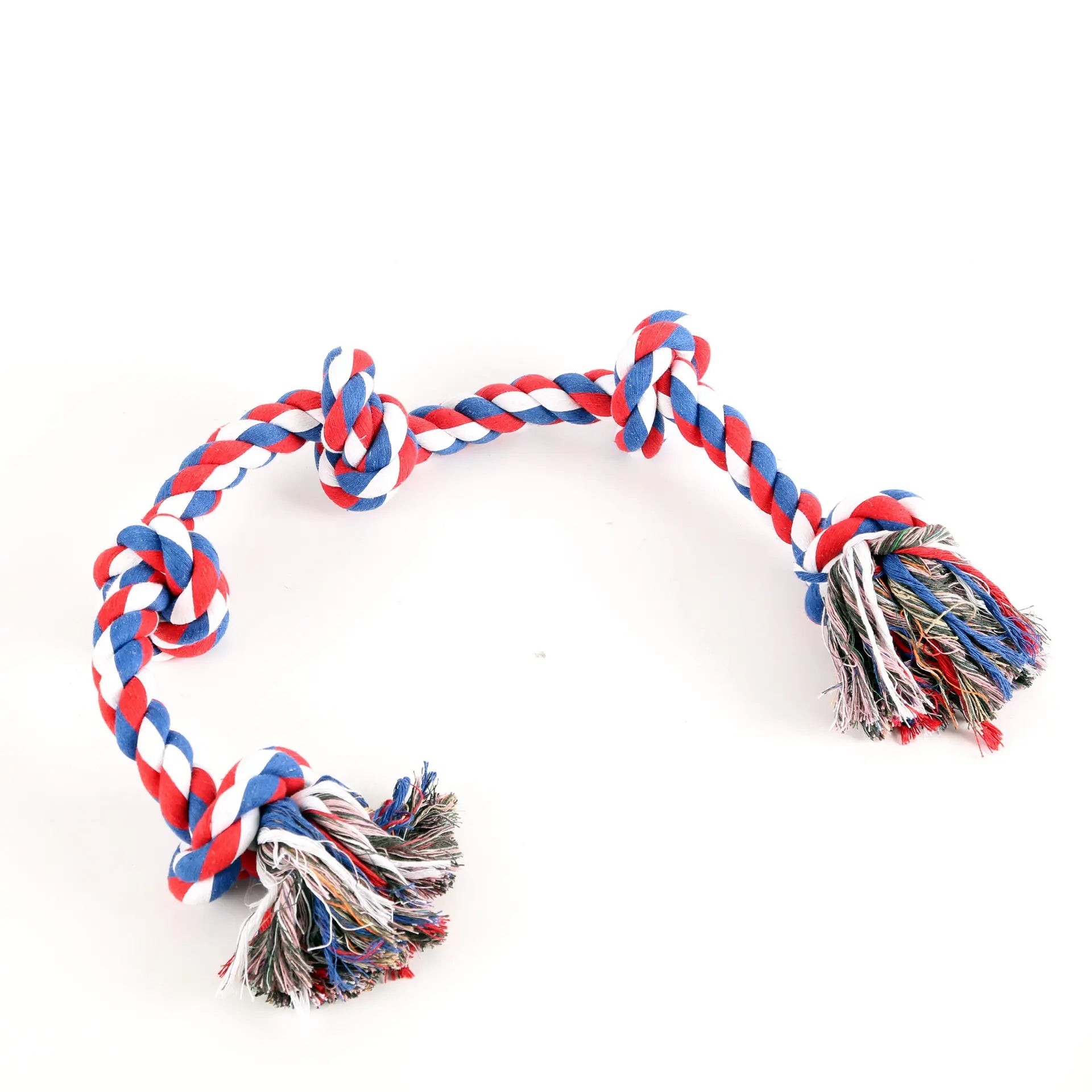 Large Dog Rope Toys for Aggressive Chewers Dog Rope Pet Tug Toy Cotton
