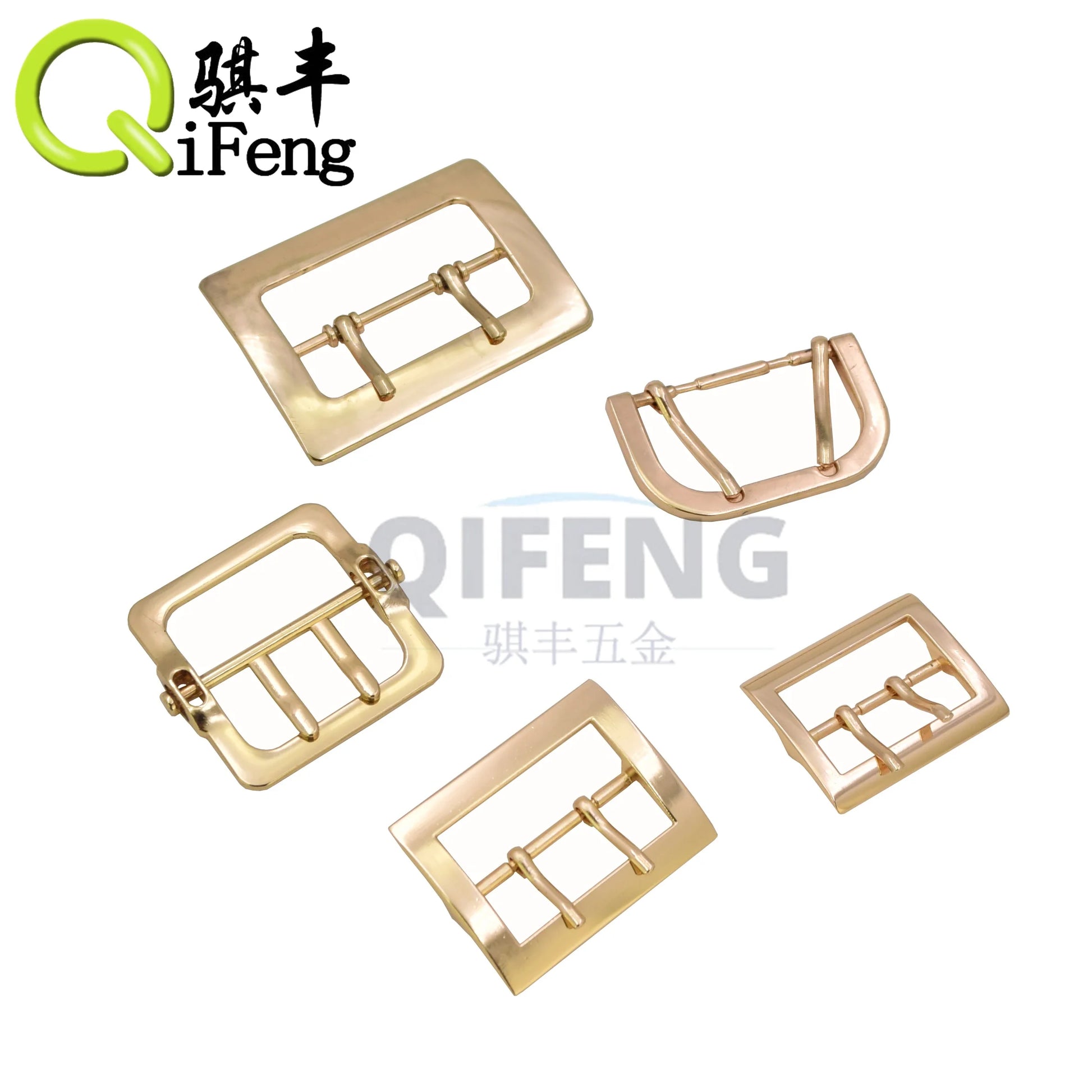 Ladies Fashion Custom Belt Buckle Double Pin Waist Belt Buckles for Women Adjustable Belt Buckle Wholesale