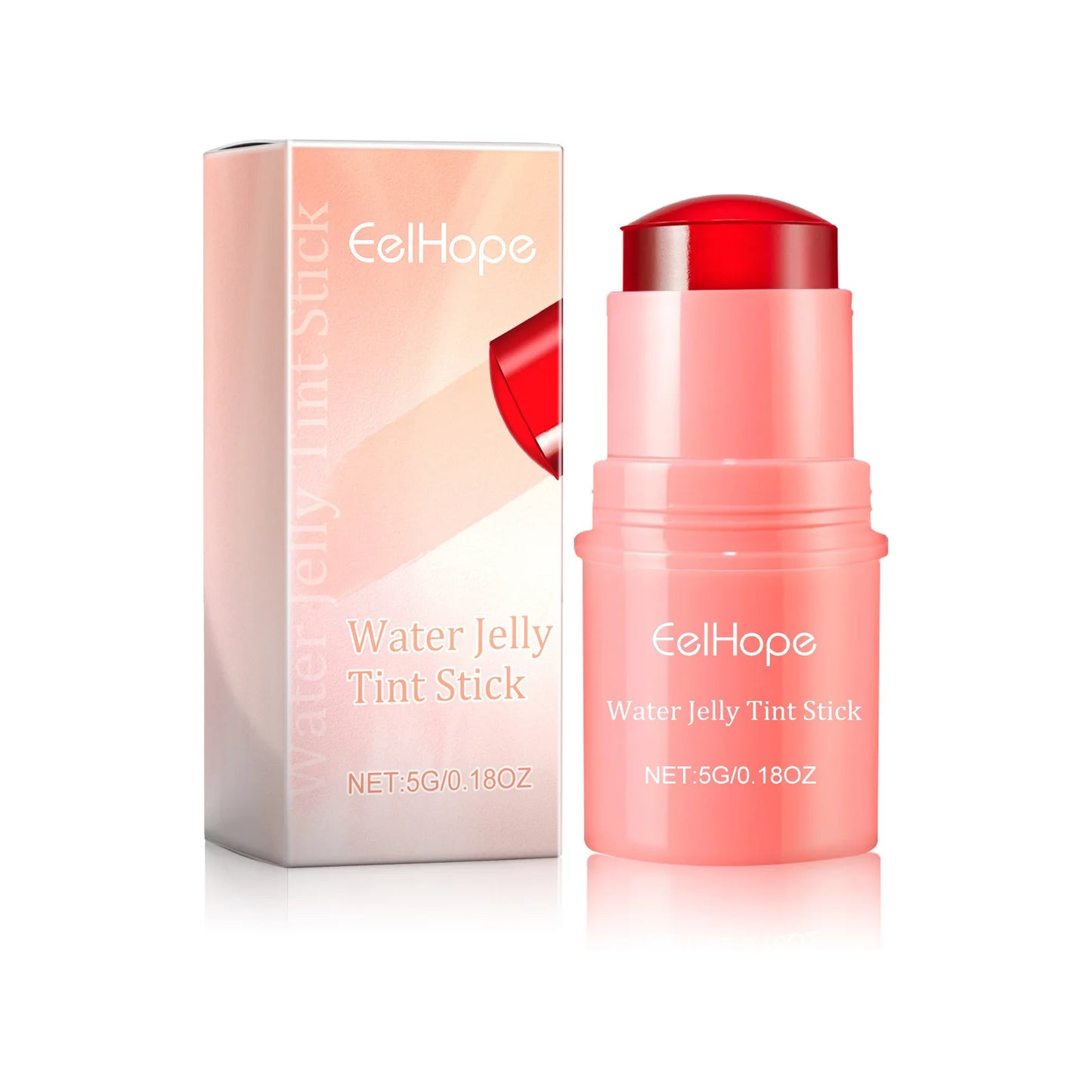 EELHOPE  Light Natural Fruit Jelly Powder Blusher Lip Color Stick MakeupBrightening Waterproof Powder Blusher Lip Color Stick