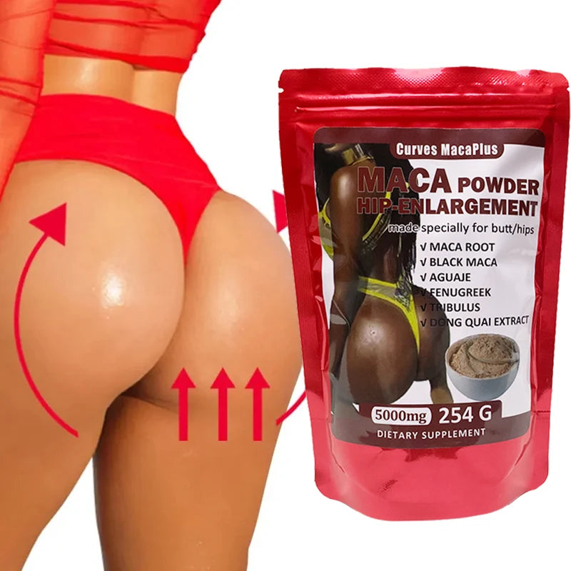 High-Quality Maca Root Powder Ultimate Curvy Maca Powder Butt and Hip Enlargement for Women