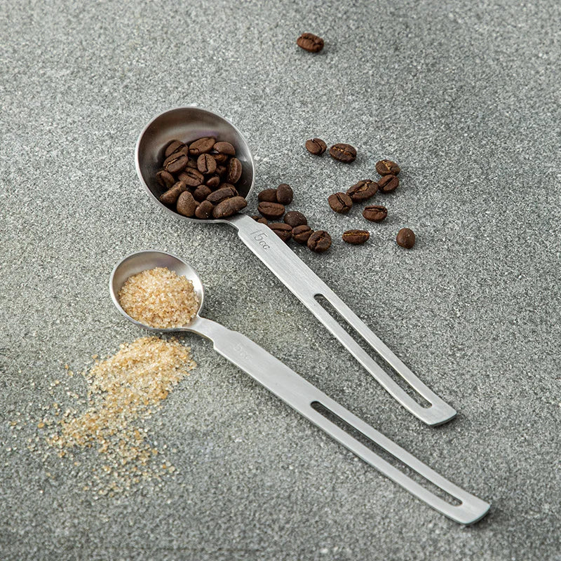 SHIMOYAMA Stainless Steel Measuring Spoons Kitchenware Set for 5/15cc Measuring Tools for Home Baking Kitchen