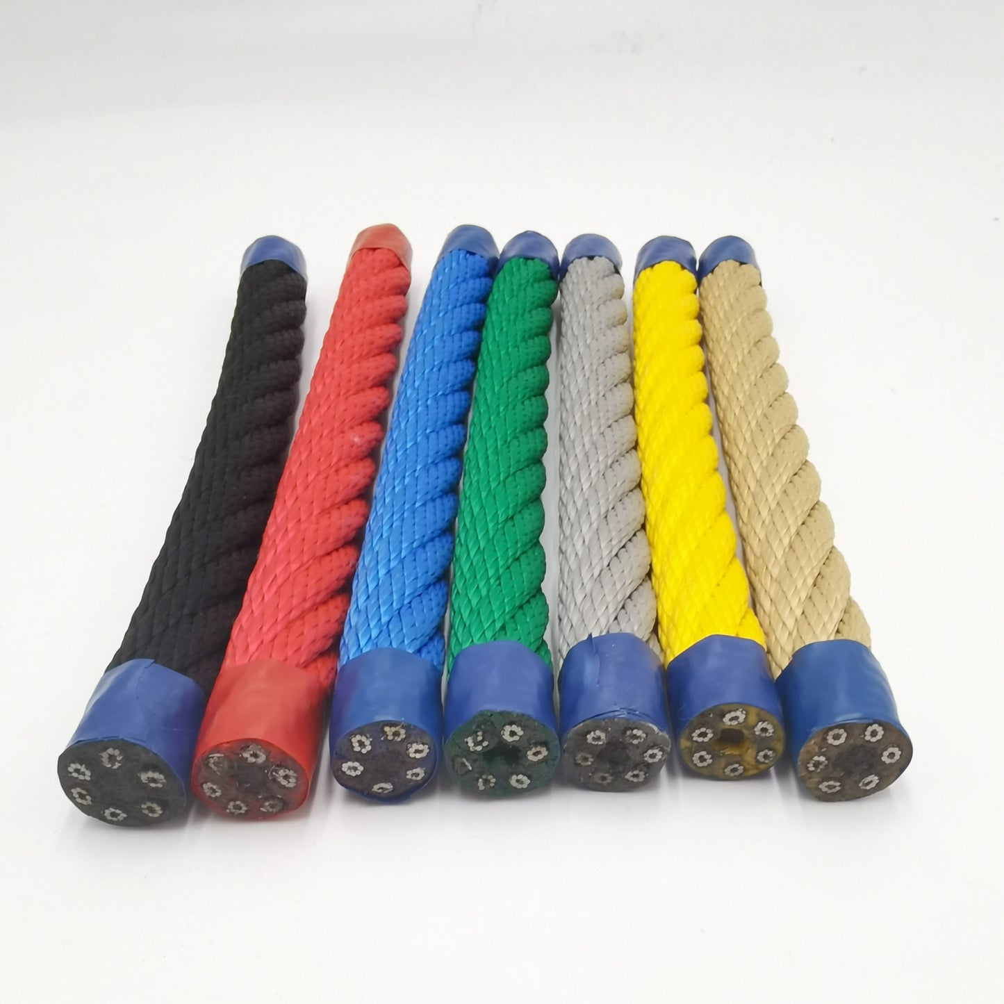 16 mm Children Rope Playground Climber UV Resistant Multi Colors Polyester Reinforced Combination pp Coated Wire Playground R