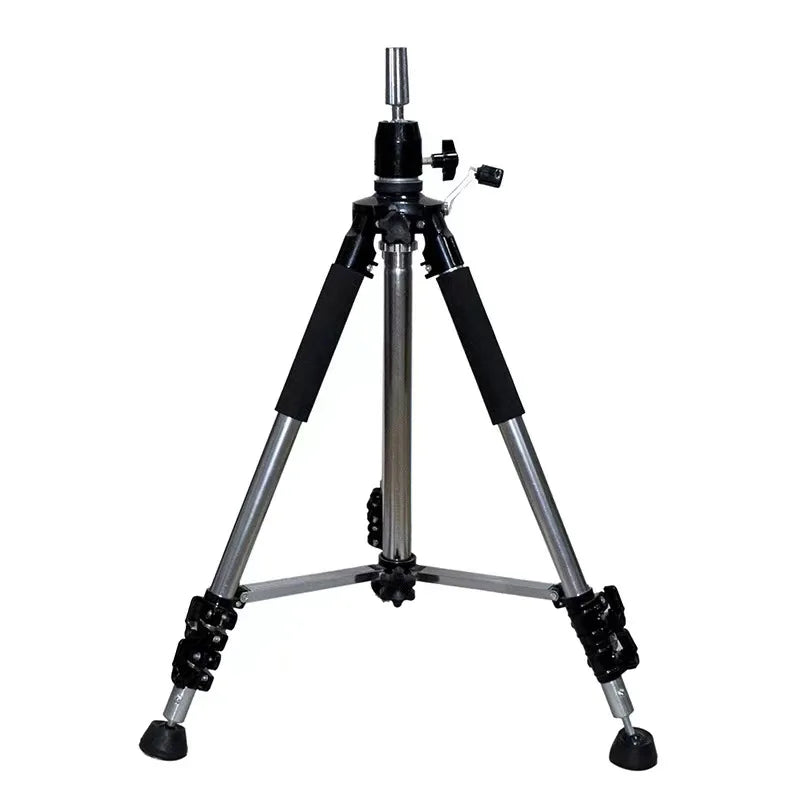 Heavy-Duty Adjustable Cosmetology Training Manikin Head Stand Upgraded Tripod Wig Display with Wig Stand