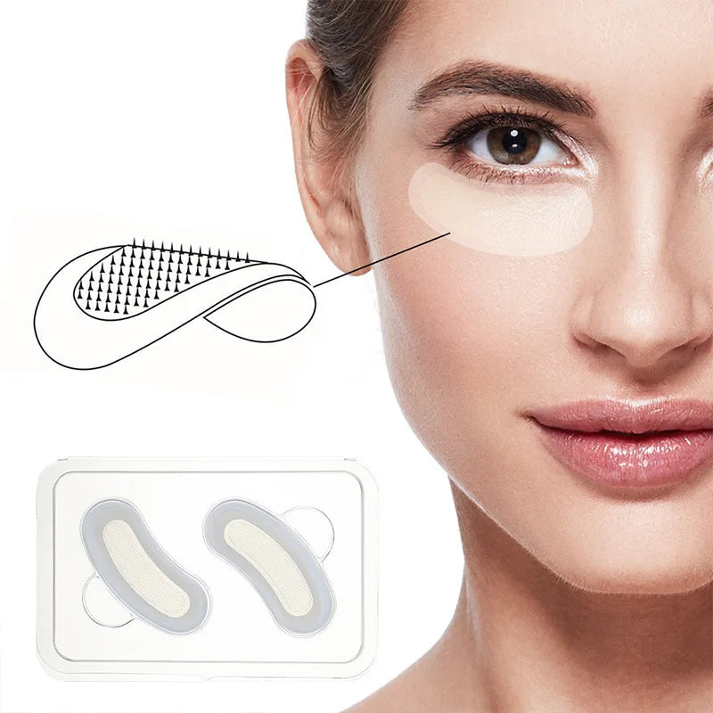 Micro Eye Patch Hyaluronic Acid Anti Wrinkles Fine Lines Puffy Eyes Forehead Lines Microneedle Eye Patches