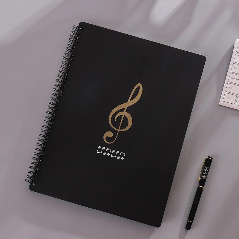 Multi Layered Transparent A4 Sheet Music Clip Promotional Gifts Piano Sheet Music Clip Gift Sets for Children Gift Set