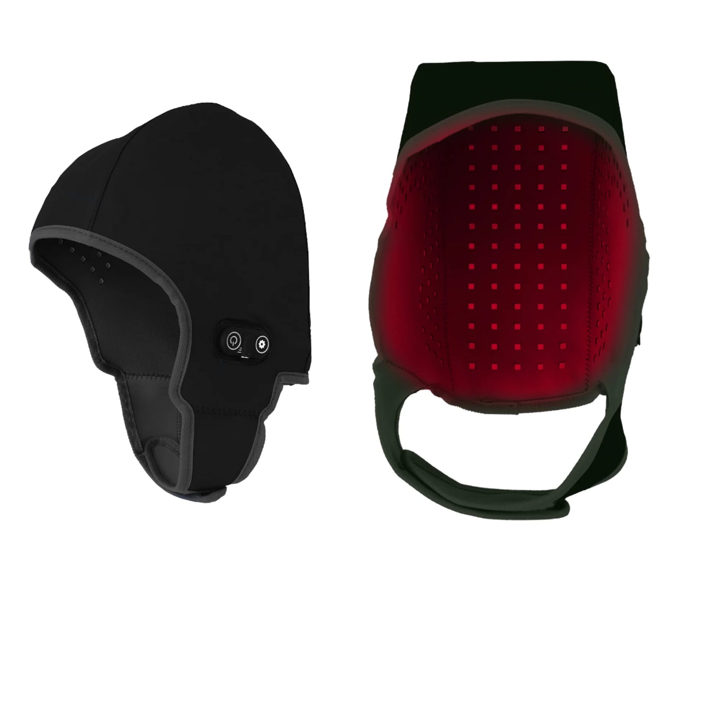 Sunglor Patent Full Cover OEM ODM 450Nm 670Nm 810Nm Helmet Hair Blue Infrared Led Hat Portable Red Light Therapy Cap