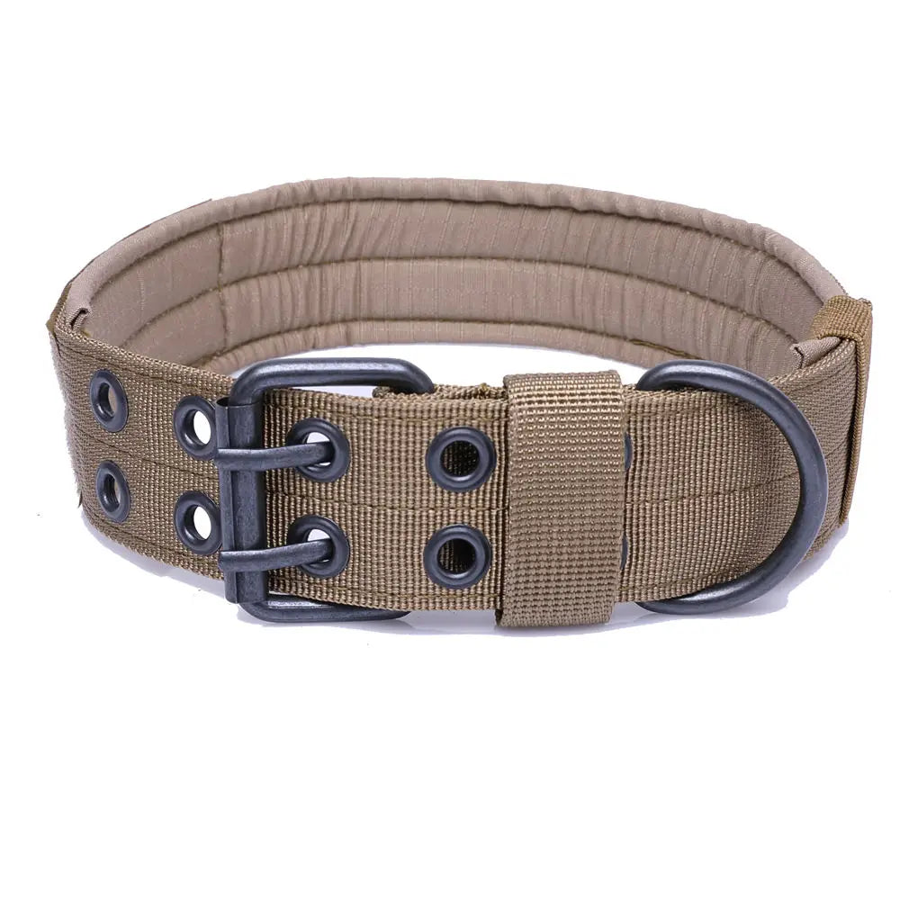 SinSky Outdoor Sport Nylon Dog Training Collar Wear Dirt Resistance Hound Tactical Dog Collar Wear Proof Dog Collar
