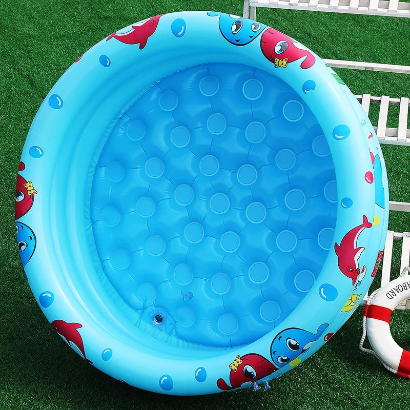 Ocean Ball Pool Colorful PVC Inflatable Children's Swimming Pool with Pump
