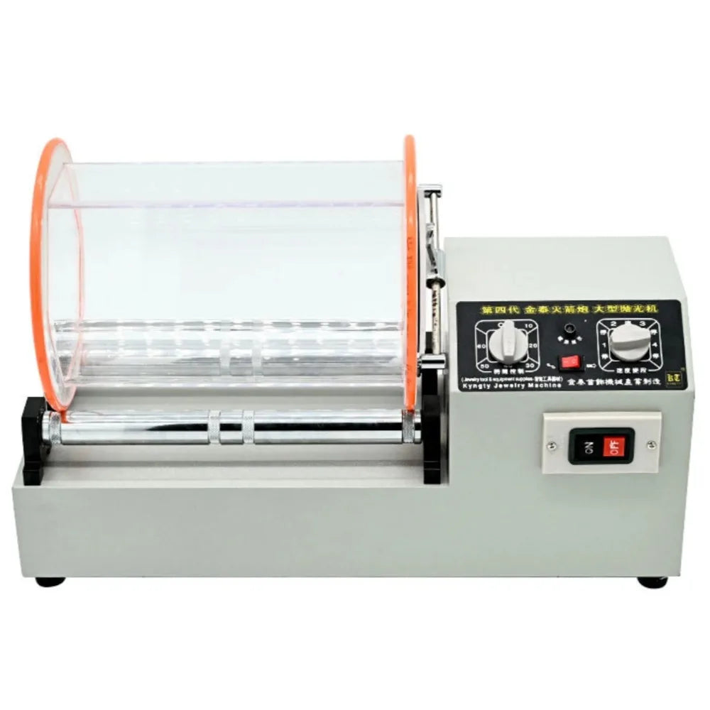 Kt-1320 Large Size Drum Rock Jewelry Polisher Tools Jewelry Barrel Metal Derusting Polishing Rotary Tumbler Polishing Machine