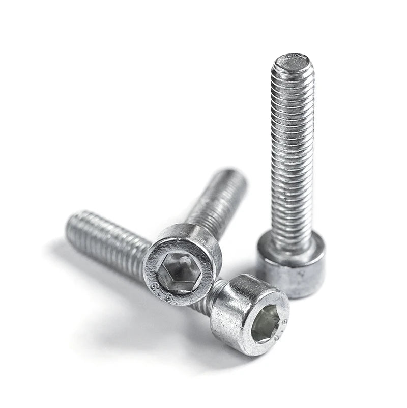Metric Customized Stainless Steel Half or Full Thread Hexagon Socket Cheese Cylindric Head Standard Thread Ellen Screw Bolts