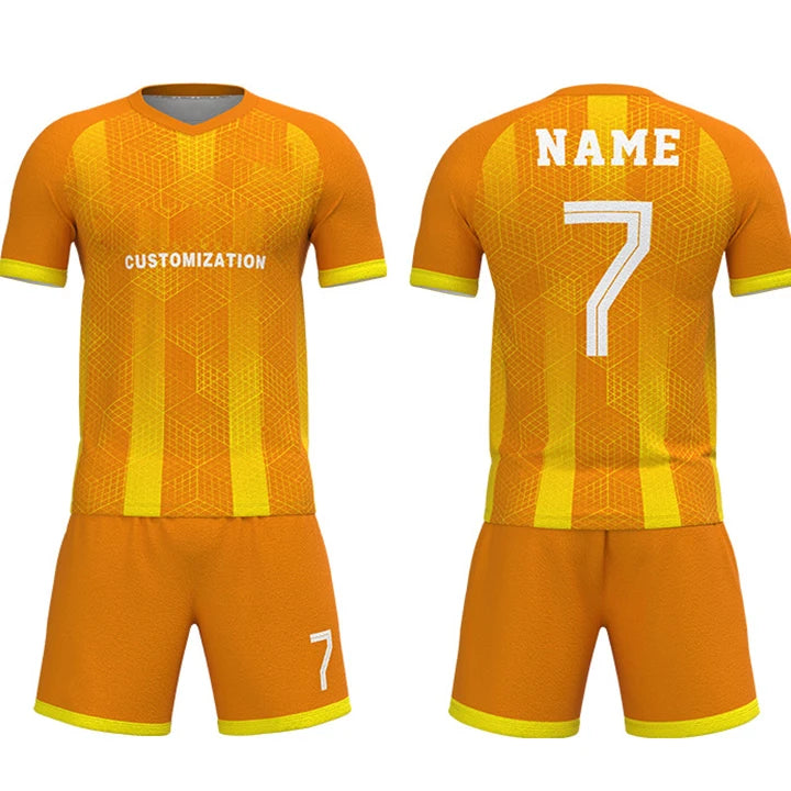 Color Combination Customize Blank Soccer Jersey Sublimation Team Soccer Jersey Made in China