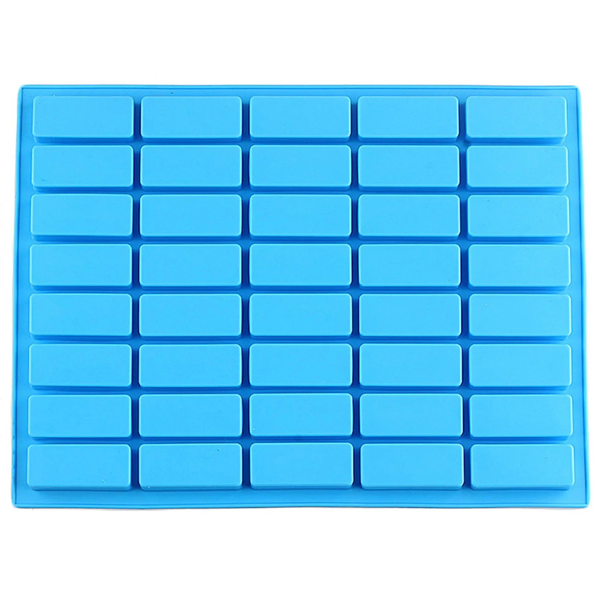 2528 Silicone 40 Long Strip Ice Tray Chocolate Diy Cake Ice Cube Biscuit Pastry Baking Mold 152
