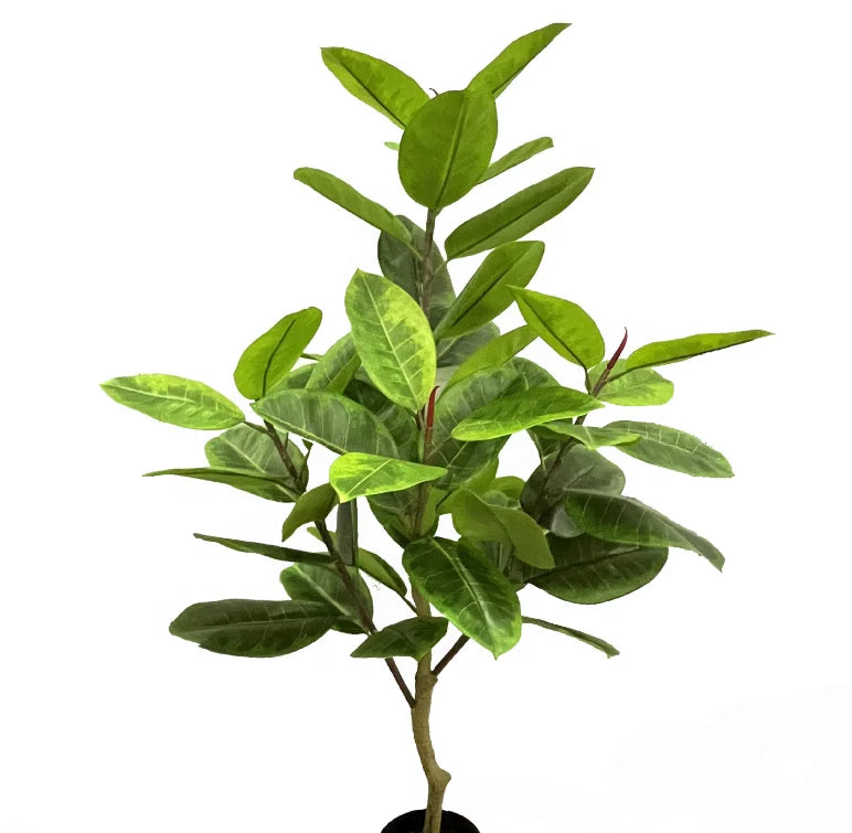 Hot Sale Plastic Greenery  Artificial Plants Silk Fragrans Leaves for Wedding Decor