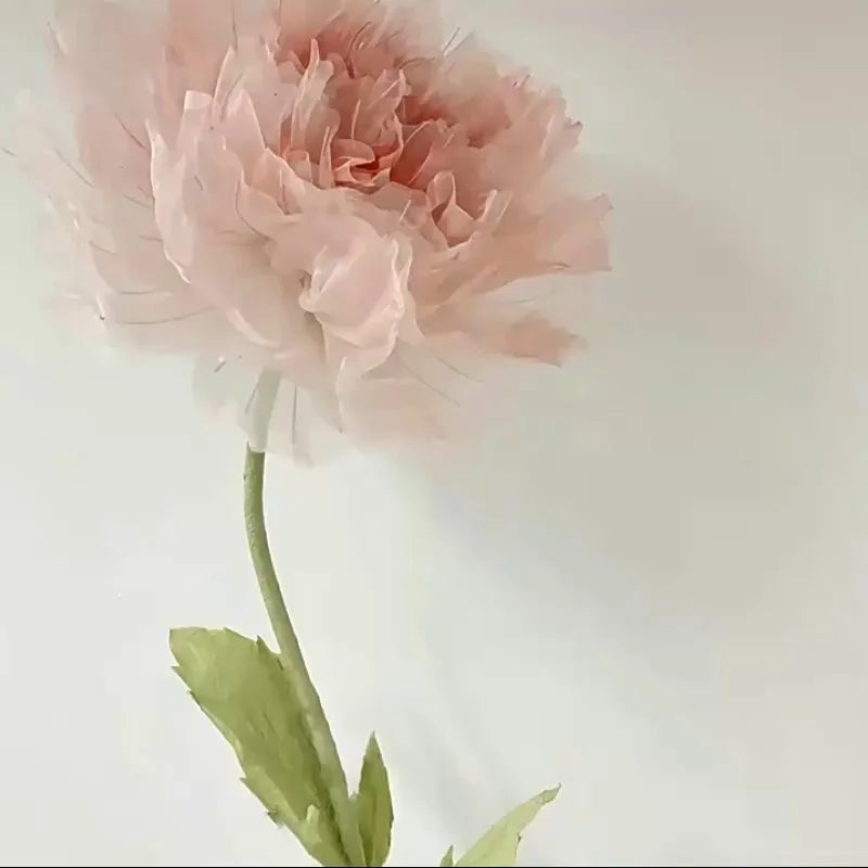 X252 Customize Paper Giant Peony Flower Bouquet Paper Art Flower Shopping Mall Wedding Decoration Flower Ornaments