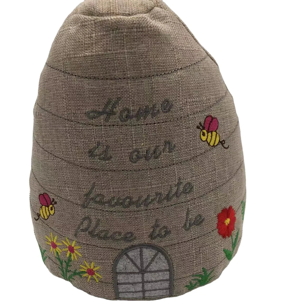 New Hot Sale Fabric Honeycomb Shape Door Stopper for Home Decoration