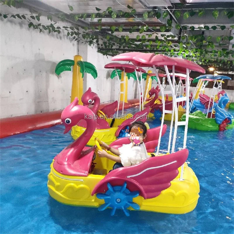 New Design Jetski Boat Jet Ski Powered Tender Mixes a Jet Ski Mini Bumper Swan Boat for Nimble on Water Travel