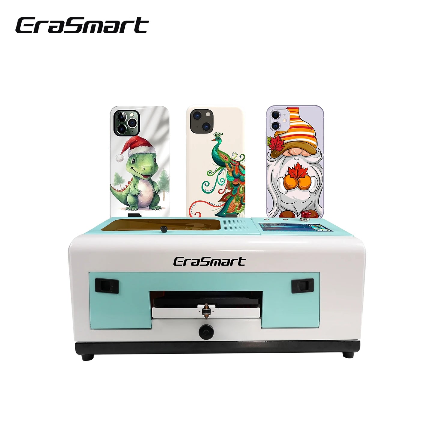 EraSmart Automatic Smart Printer Machine Wireless Small Flat UV Printer to Customize Phone case