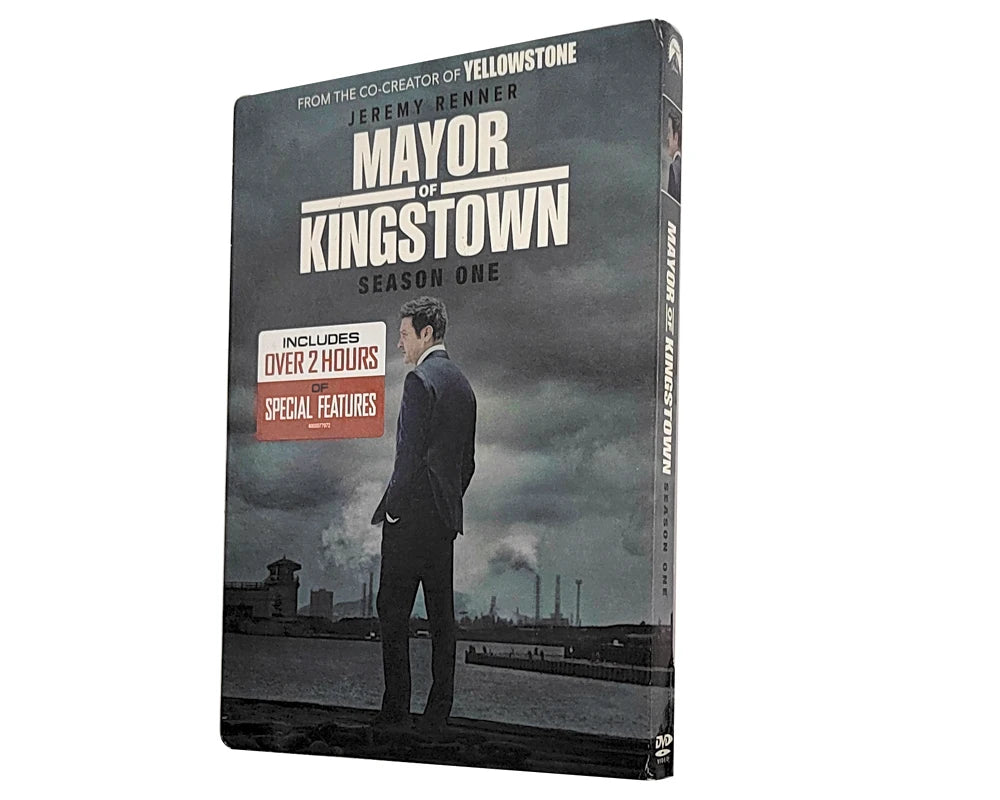 Releases Disc Manufacturer DVD BOXED SETS MOVIES TV Show Film Disk Duplication Printing Factory Mayor of Kingstown Season 1 3