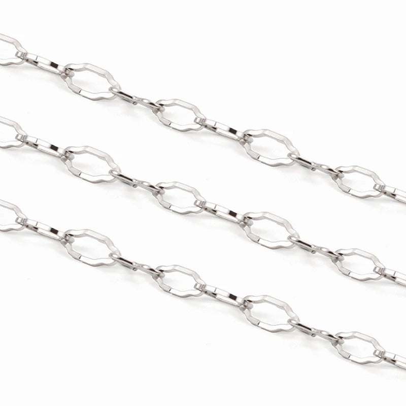 Manufacturer Supplied Special Stainless Steel Handmade Chain for Necklace Bracelet DIY Jewelry Findings & Jewelry Making