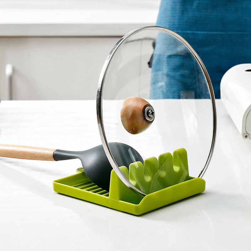 Kitchenware  Utensil Spoon Rest for Multiple Utensils Heat-Resistant Serving Spoon Holder for Kitchen  Spoon Holder