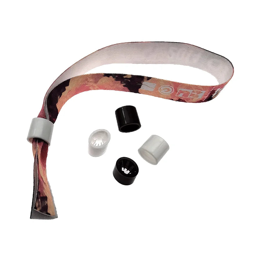 Wholesale Plastic Bracelet Lock Closure Clip Clasp One off Sliding Lock for Wristband Bracelet