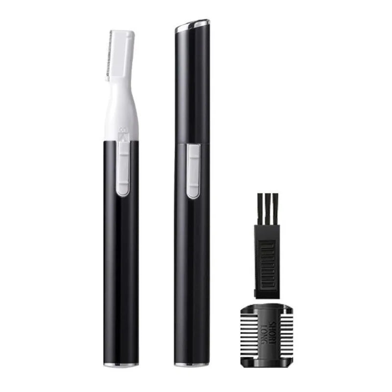 Electric Pen Trimmer Face Eyebrow Hair Trimmer Mini Portable Women Body Shaver Remover Epilator Blade