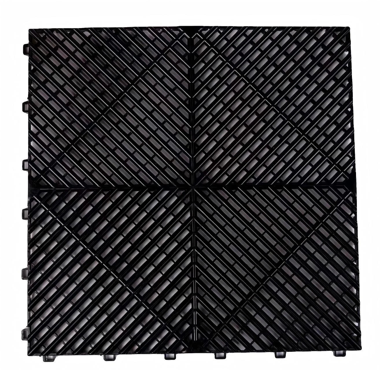 Best Selling 40x40 Anti-Slip Interlocking PP Garage Flooring Tiles for Car Detailing Shops Modern Design Style for Outdoor Us