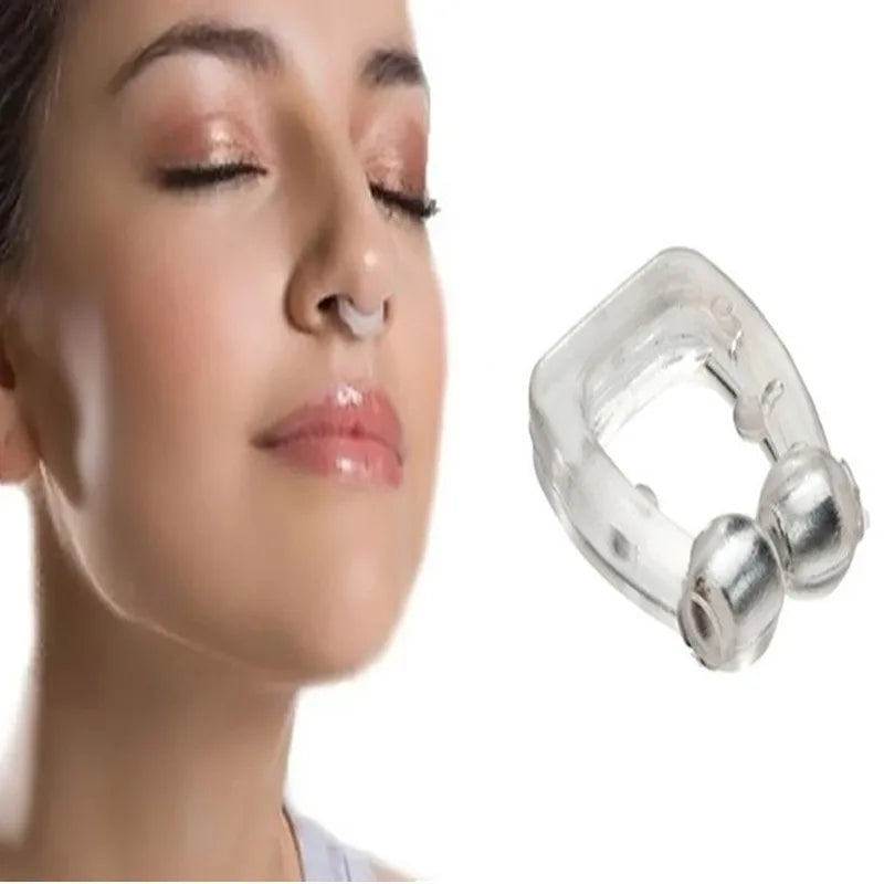 better nose breathing clips odorless silicone magnetic nose clips anti snoring soft nasal clip snoring stopper device supplie