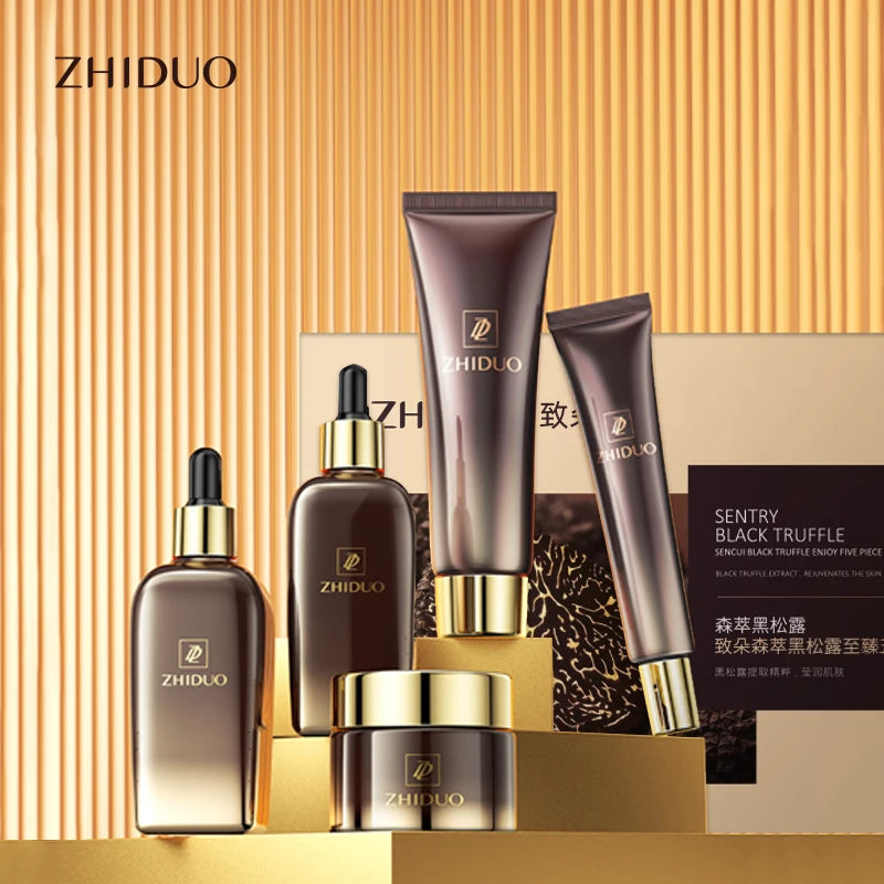 ZHIDUO OEM/ODM Organic Vegan Natural Skin Care Set Brightening Face Cream Anti Aging Facial Set Skin Care Set