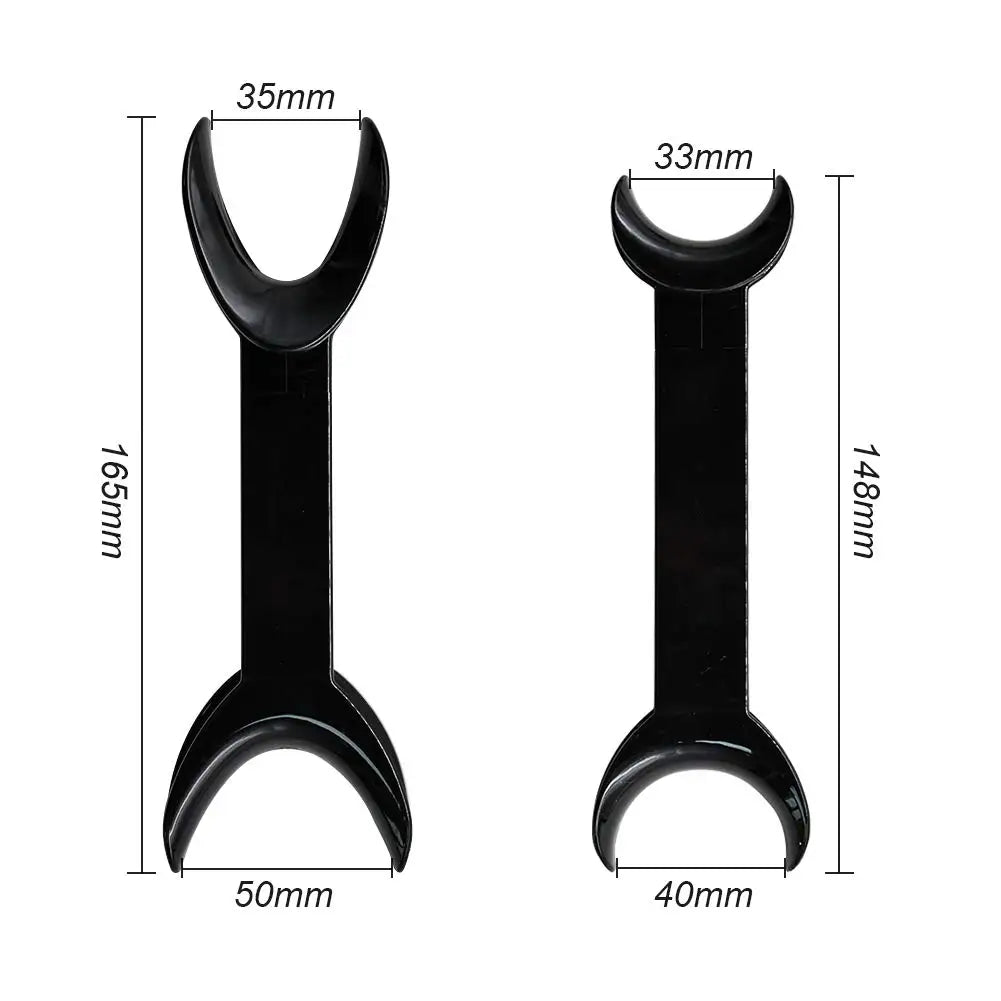 Blueclear Food Grade Plastic Intraoral Cheek Lip Retractor Double Head Mouth Opener Teeth Whitening Dental Orthodontic Surgic