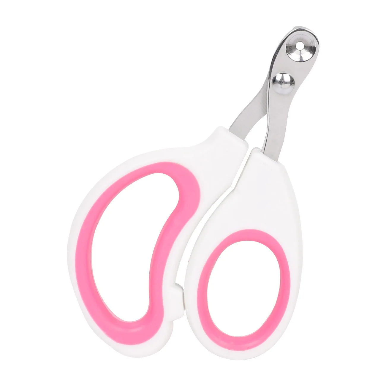 Hole Anti-Blood Pressure Stainless Steel Dog Nail Clippers Small Blind-Friendly Eco-friendly Living Room Use Pet Clippers