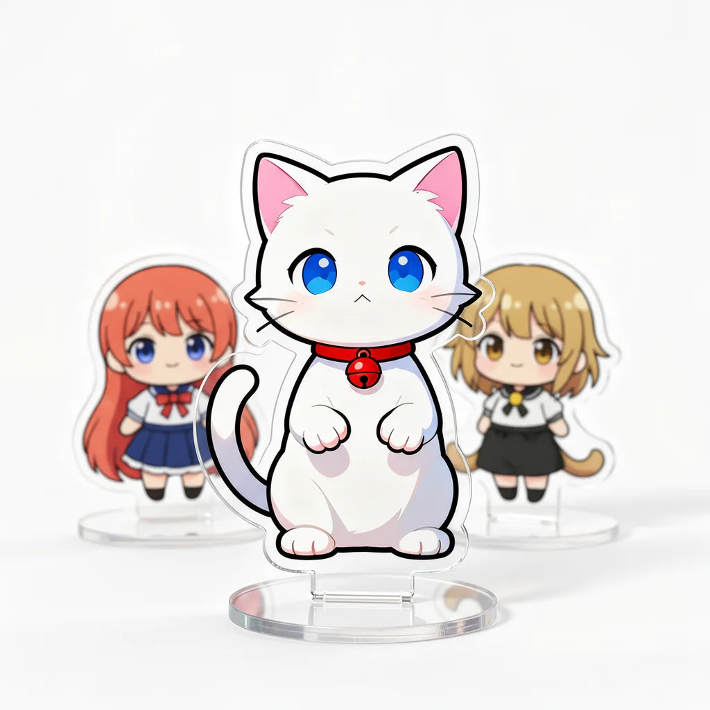 Custom Durable Printed Cartoon Acrylic Standee Figure Display Personalized Anime Character Stand for Desk Decor