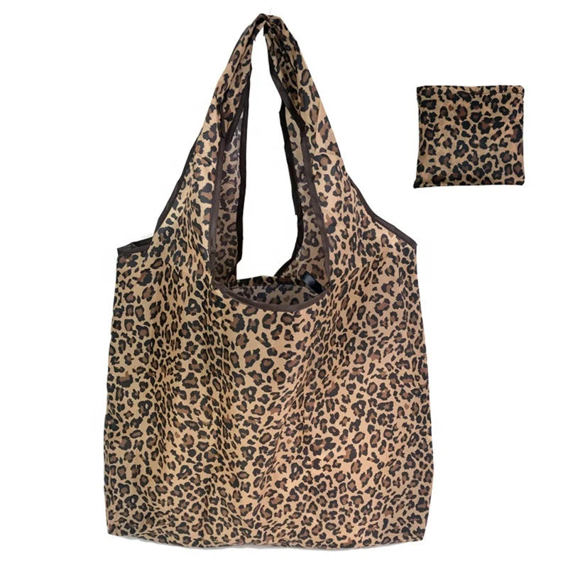 Customized Recycling Eco-Friendly Large Supermarket Grocery Reusable Foldable Polyester Rpet Shopping Bag