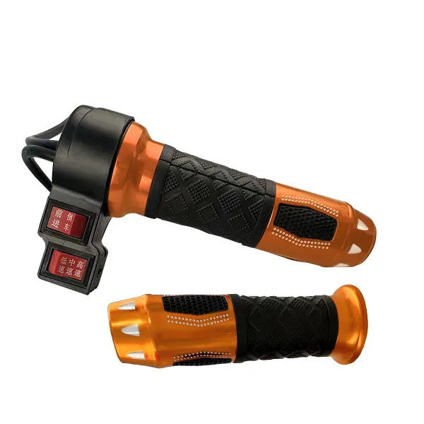 Cheap 3 Gears Speed Adjustment 24V/36V/48V Throttle Accelerator Handle Grips Anti-slip Rubber IPX6 Waterproof Eco-Friendly fo