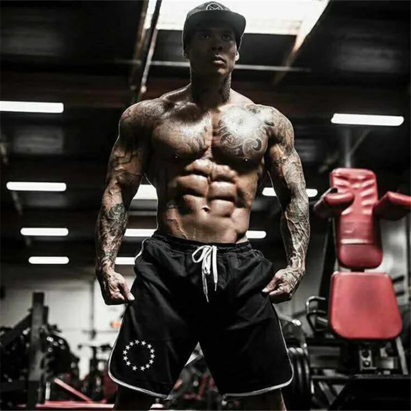 Hot Selling Men's Casual Sports Shorts Quick Dry & Breathable Mesh Custom Logo Printed 3D Board Shorts Worsted Fabric