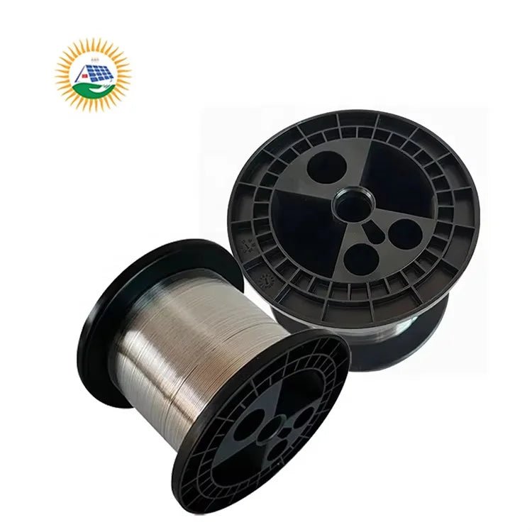 4*0.16mm Lead-Free Oxygen-Free Copper High Purity Solar Cell Welding Busbar Wire CE Certified 3-12 Months Warranty
