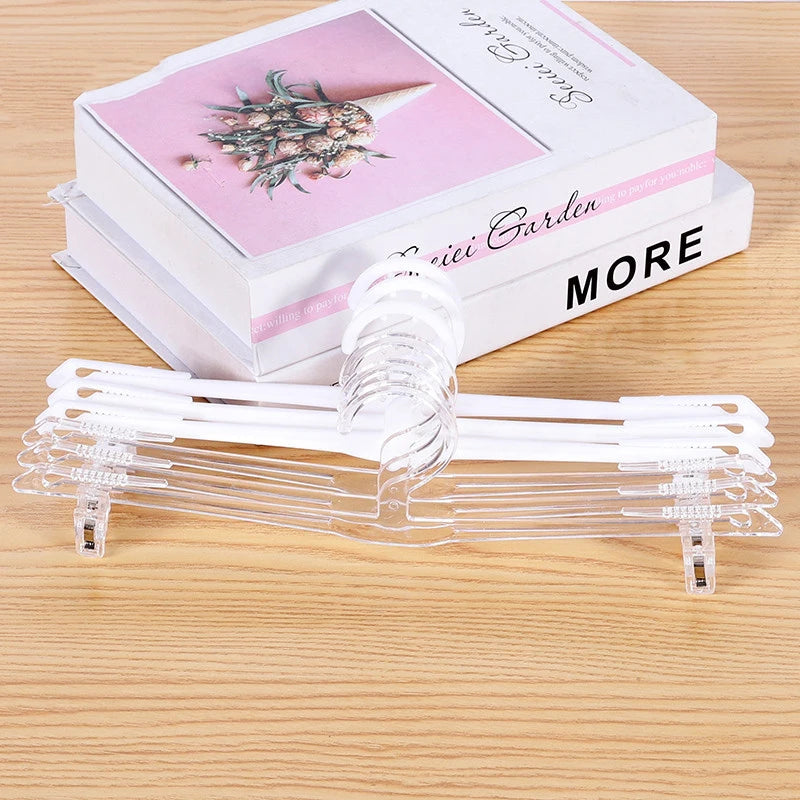 Fashion High Quality Custom Color Lingerie Underwear Bra Hanger Plastic Space Saving Multi-functional Single Tier Display 27*