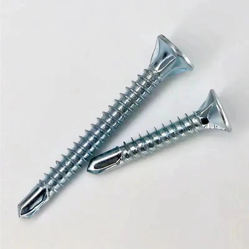Wholesale Metric Stainless Steel Phillips Countersunk Roofing Screws Self-Drilling Tapping Dovetail Zinc DIN7504P Flat Head