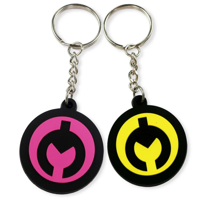 Promotional Rubber Key Chain Pvc Key Ring Custom logo Silicone Keychains for Kids