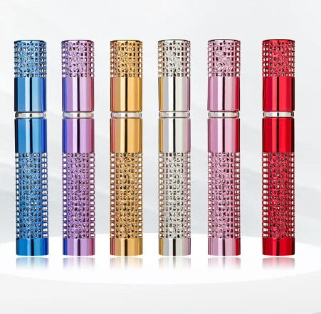 Manufacture Unique 5ml Atomizer Portable Golden Aluminum Perfume Spray Bottle
