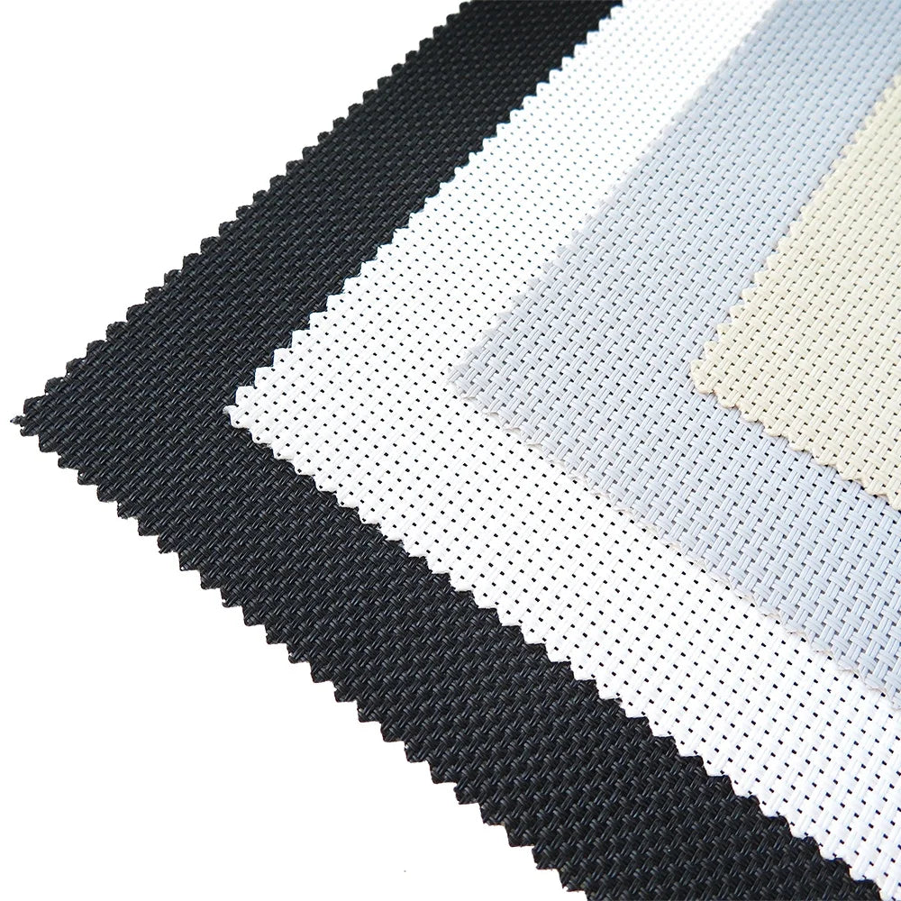 Waterproof Breathable Shelters Roller Shade Dust Proof Light Blocking Sunscreen Fabric for Outdoor Window Made in China