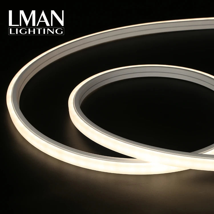 Best Building Project Strip Light Silicone Ip65 Waterproof 10*10mm Smd 2835 Dc 12v 24v Led Neon Lamp