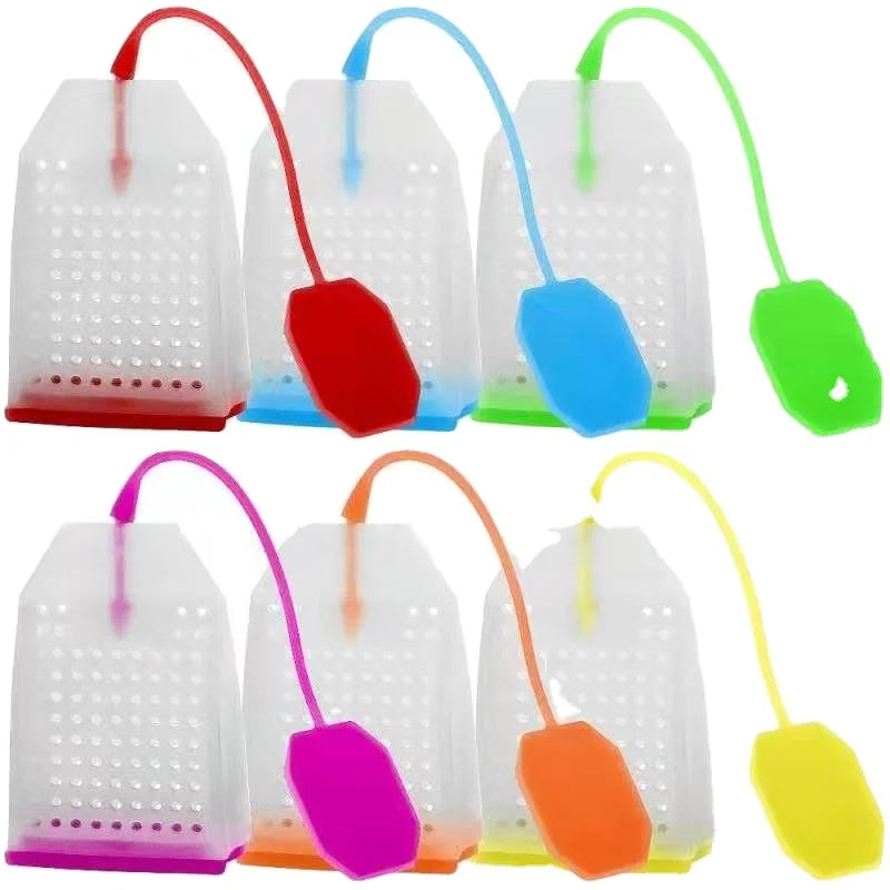 Silicone Tea Bag and Herbal Filter Apparatus Product for Tea Infuser Tea Making Rubber Product